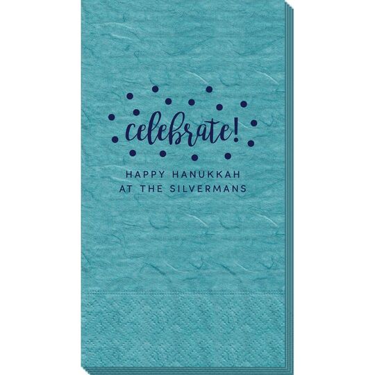 Confetti Dots Celebrate Bali Guest Towels