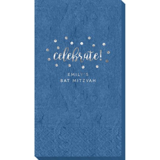 Confetti Dots Celebrate Bali Guest Towels