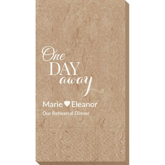 One Day Away Bali Guest Towels