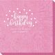 Confetti Dots Happy Birthday Bali Napkins Image 1 of 4