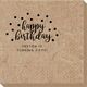 Confetti Dots Happy Birthday Bali Napkins Image 2 of 4