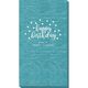 Confetti Dots Happy Birthday Bali Guest Towels Image 2 of 4