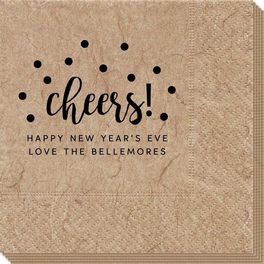 Confetti Dots Cheers Bali Napkins