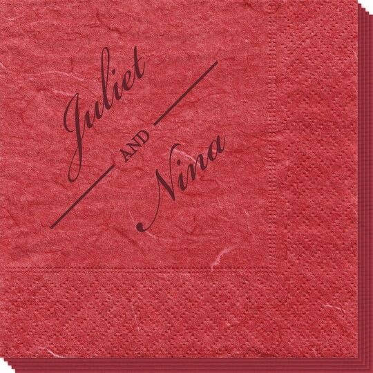 Duo Name Bali Napkins