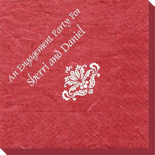 Simply Ornate Scroll Bali Napkins