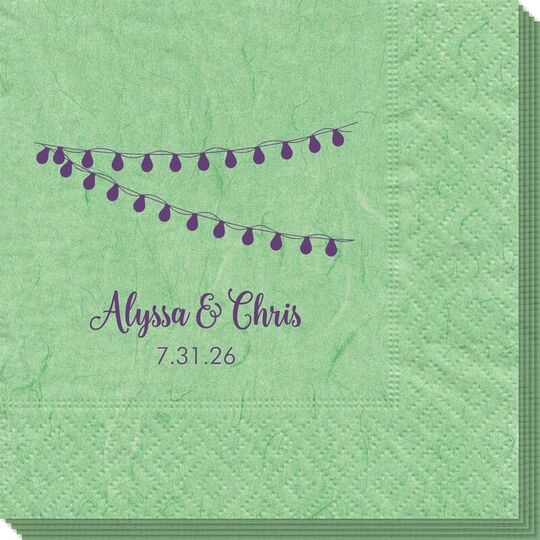 String Lights Bali Napkins