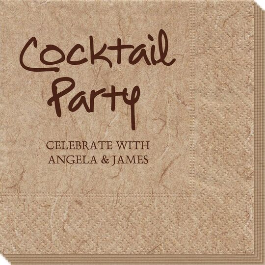 Studio Cocktail Party Bali Napkins