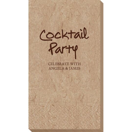 Studio Cocktail Party Bali Guest Towels