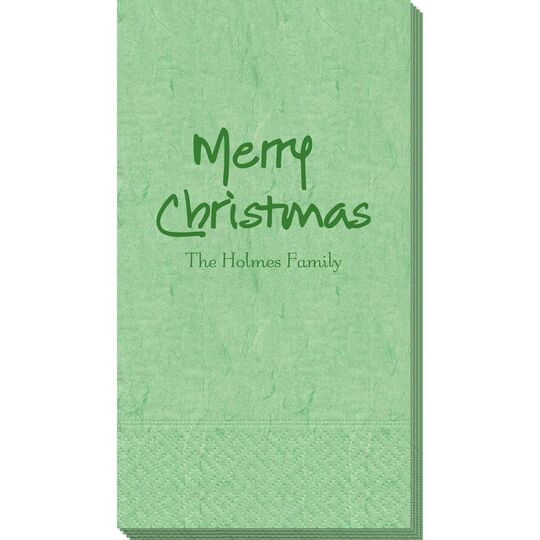 Studio Merry Christmas Bali Guest Towels