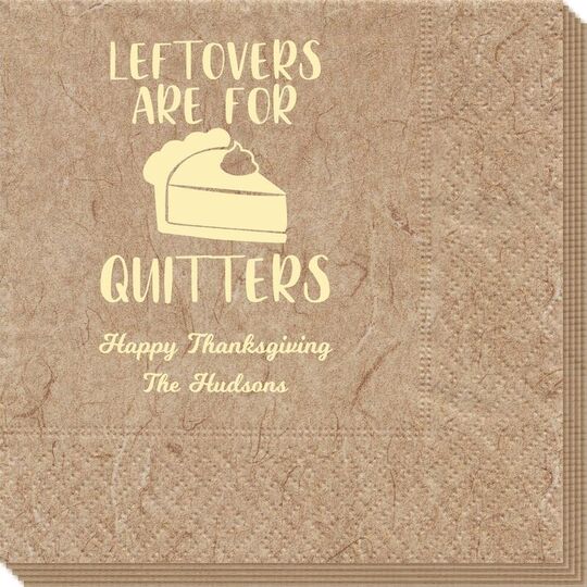 Thanksgiving Leftovers Bali Napkins