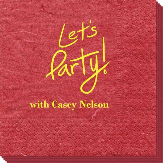 Fun Let's Party Bali Napkins