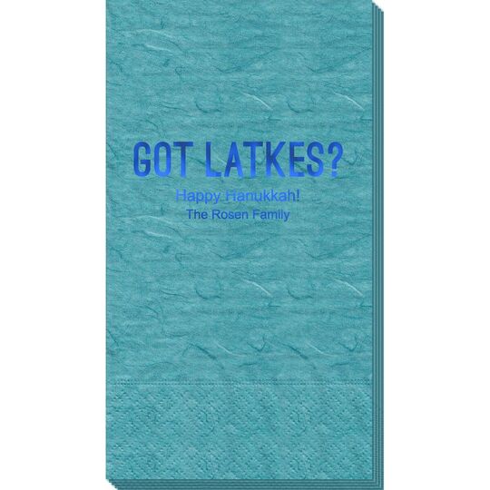 Got Latkes Bali Guest Towels