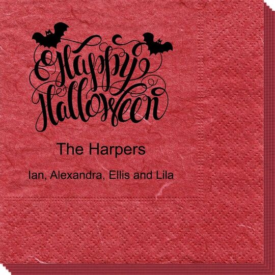 Happy Halloween Bali Napkins