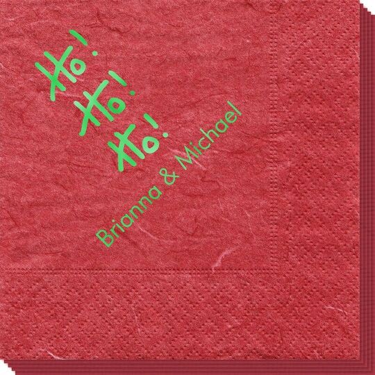 Fun Ho Ho Ho Bali Napkins