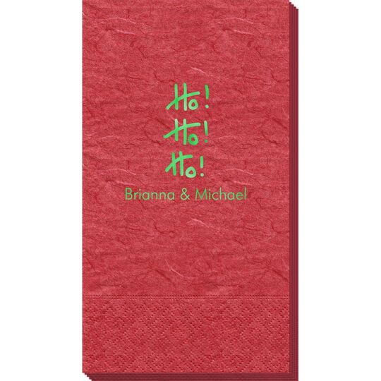Fun Ho Ho Ho Bali Guest Towels