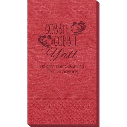 Gobble Gobble Y'all Bali Guest Towels