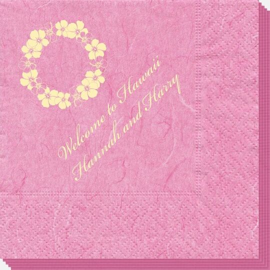 Hawaiian Lei Bali Napkins