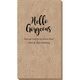 Hello Gorgeous Bali Guest Towels Image 1 of 6