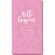 Hello Gorgeous Bali Guest Towels Image 6 of 6