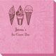 Ice Cream Cone Trio Bali Napkins Image 1 of 2
