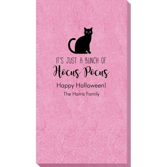 It's A Bunch of Hocus Pocus Bali Guest Towels