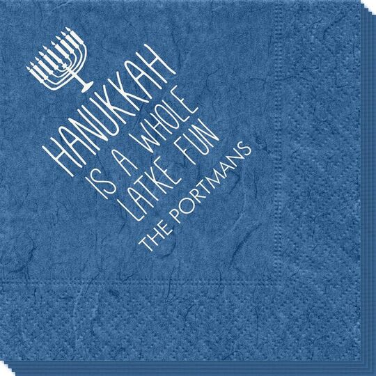 Latke Fun Hanukkah Bali Napkins