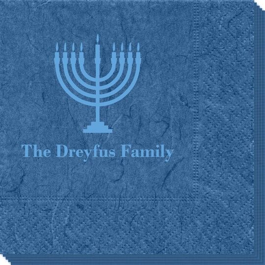 Lights of the Menorah Bali Napkins