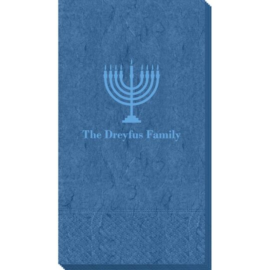 Lights of the Menorah Bali Guest Towels