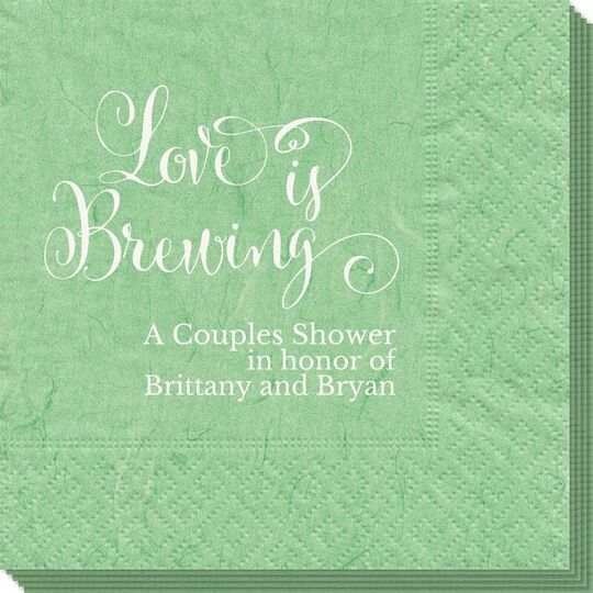 Love is Brewing Bali Napkins