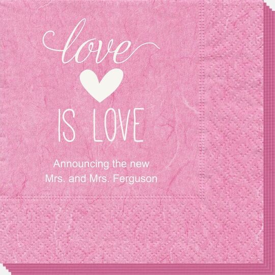 Love is Love Bali Napkins