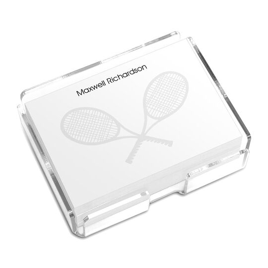 Screened Tennis Racquets 4x3 Post-it® Notes