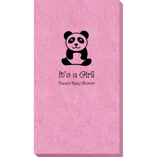 Panda Bear Bali Guest Towels