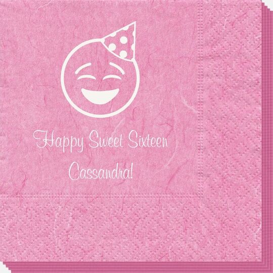 Party Hat Emoji Bali Napkins