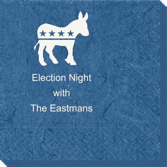 Patriotic Donkey Bali Napkins