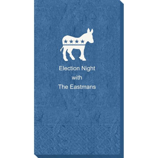 Patriotic Donkey Bali Guest Towels