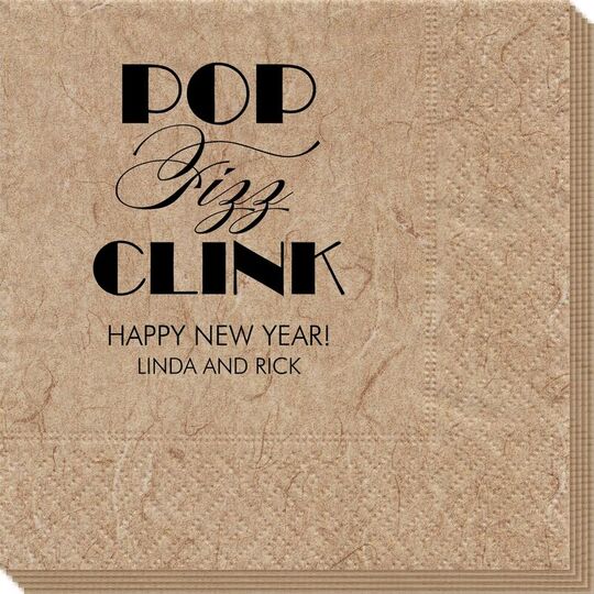 Pop Fizz Clink Bali Napkins