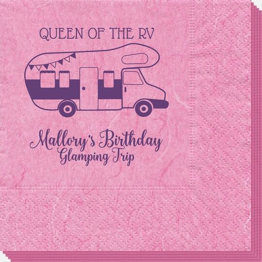Queen of the RV Bali Napkins