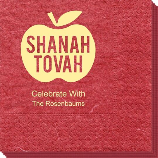 Shanah Tovah Apple Bali Napkins