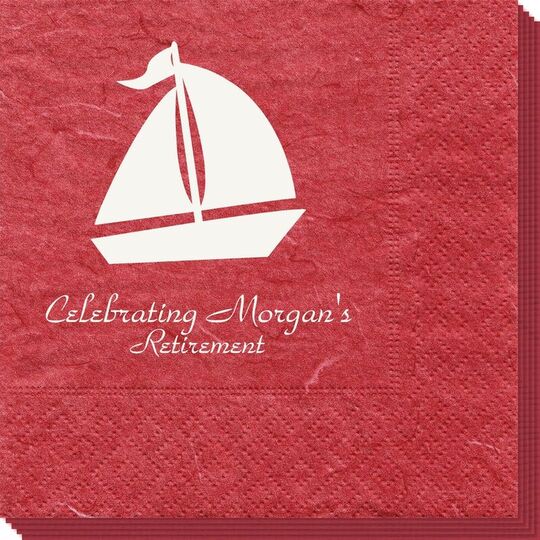 Sailboat Silhouette Bali Napkins