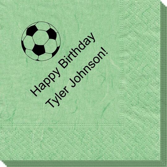 Soccer Ball Bali Napkins