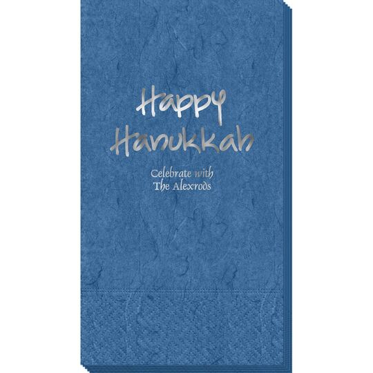 Studio Happy Hanukkah Bali Guest Towels