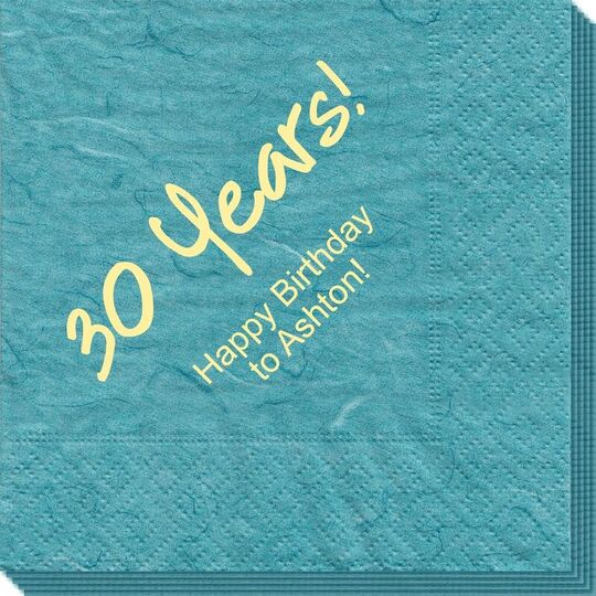 Studio Milestone Year Bali Napkins