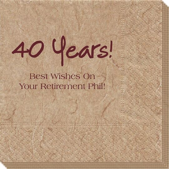 Studio Milestone Year Bali Napkins