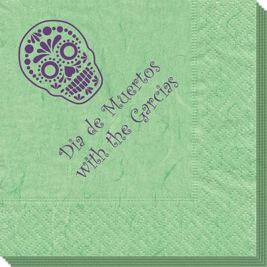 Sugar Skull Bali Napkins