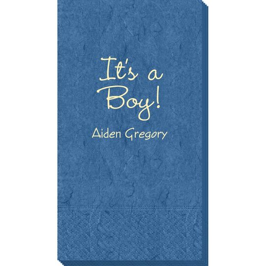 Sweet Baby Boy Bali Guest Towels