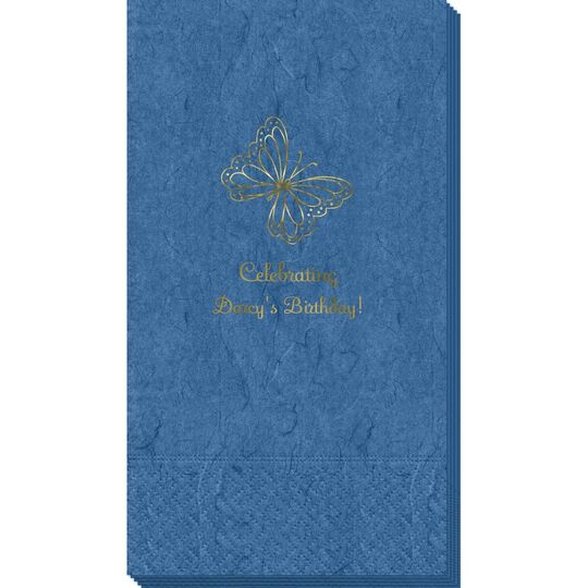 Sweet Butterfly Bali Guest Towels