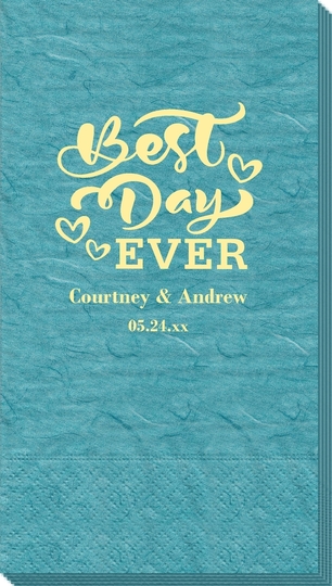 The Best Day Ever Bali Guest Towels