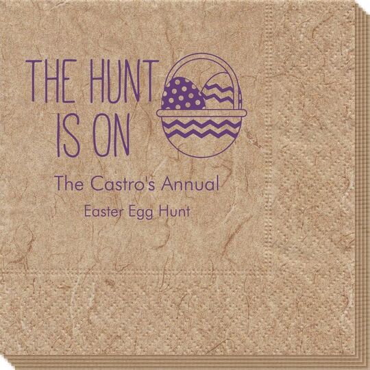 The Hunt Is On Bali Napkins