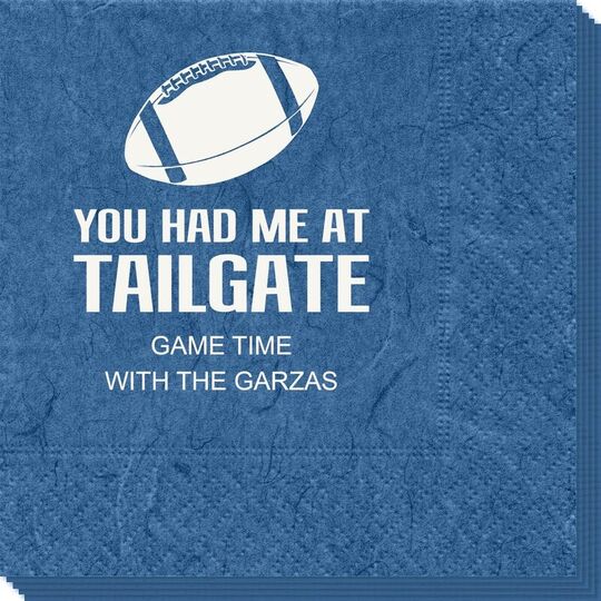 You Had Me At Tailgate Bali Napkins