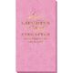 Love Laughter Ever After Bali Guest Towels Image 1 of 6